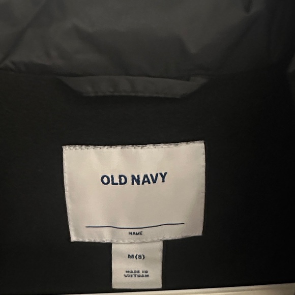 Old Navy Black Puffer Vest - Picture 2 of 6